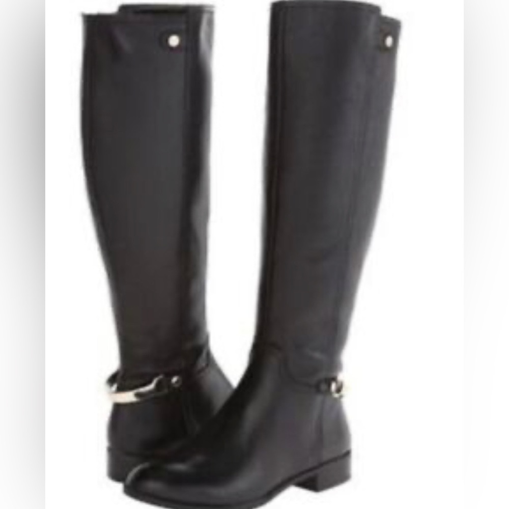 Anne Klein Knee High Boots Leather upper 8M